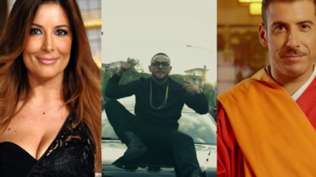 Selvaggia Lucarelli, Rocco Hunt e Francesco Gabbani.