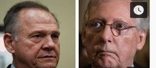 Roy Moore and Mitch McConnell [Media Image: Fox News/YouTube]