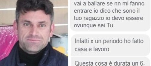 Graziano Afratellanza - i messaggi inviati ad una donna dell'Aversano