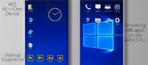 Microsoft Surface Phone to sport a folding body, reveals new patent. [Image credit:hardik bagaria/YouTube screenshot]