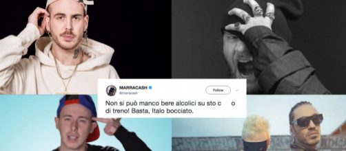 Nel corso degli anni molti rapper italiani hanno avuto problemi con le compagnie ferroviarie