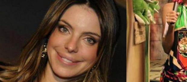 A modelo apareceu de mãos dadas com o namorado A modelo apareceu de mãos dadas com o namorado