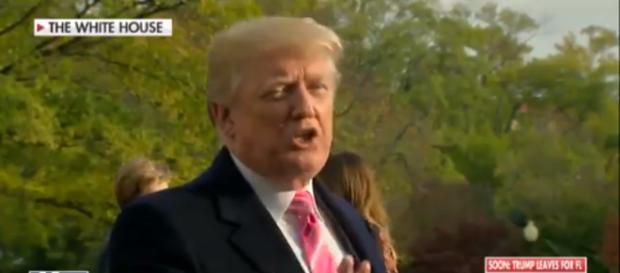 Donald Trump at the White House, via Twitter Donald Trump at the White House, via Twitter