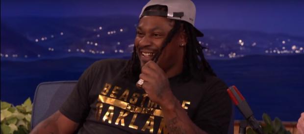Marshawn Lynch impressed a Hall of Famer for his dedication to protest -- Team Coco via YouTube Marshawn Lynch impressed a Hall of Famer for his dedication to protest -- Team Coco via YouTube