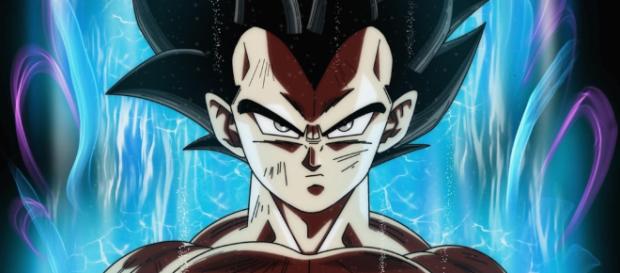 Vegeta y su nueva transformación. Vegeta y su nueva transformación.