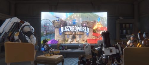 [COMING SOON] Blizzard World | New Hybrid Map | Overwatch [Image Credit: PlayOverwatch/YouTube screencap]
