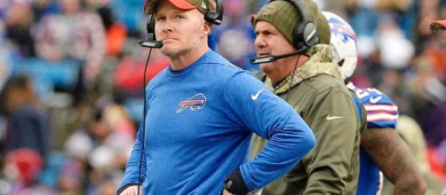 Sean McDermott explains why Buffalo Bills benched Tyrod Taylor for [Flickr]