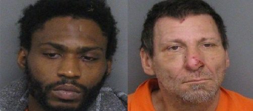 The mugshots of Preston Xavier Jack, 30, and Stephen Vance Shimmel, 48 courtesy of Sanilac County Jail.