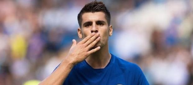 Chelsea striker Alvaro Morata celebrates one of his goals with the fans in the past. (Image via Fifth OP/Flickr) Chelsea striker Alvaro Morata celebrates one of his goals with the fans in the past. (Image via Fifth OP/Flickr)