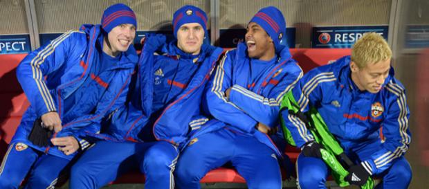 CSKA Moscow players including Keisuke Honda sit on the bench during a previous match. (Image via Ryu Voelkel/Flickr) CSKA Moscow players including Keisuke Honda sit on the bench during a previous match. (Image via Ryu Voelkel/Flickr)