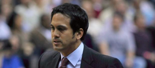 Miami Heat coach Erik Spoelstra frustrated with team Erik Spoelstra - Keith Allison via Flickr Miami Heat coach Erik Spoelstra frustrated with team Erik Spoelstra - Keith Allison via Flickr