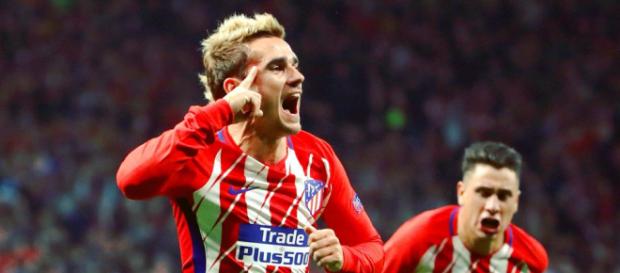 Griezmann celebra el primer gol ante la Roma. (FOTO: Twitter @LaLiga) Griezmann celebra el primer gol ante la Roma. (FOTO: Twitter @LaLiga)