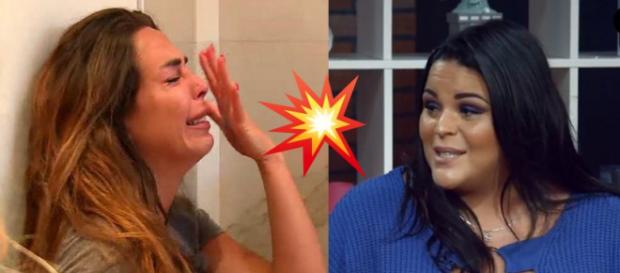 Sarah Fraisou raconte les problèmes psychologiques de Kim Glow hors caméra : "Elle est complètement folle !' Sarah Fraisou raconte les problèmes psychologiques de Kim Glow hors caméra : "Elle est complètement folle !'