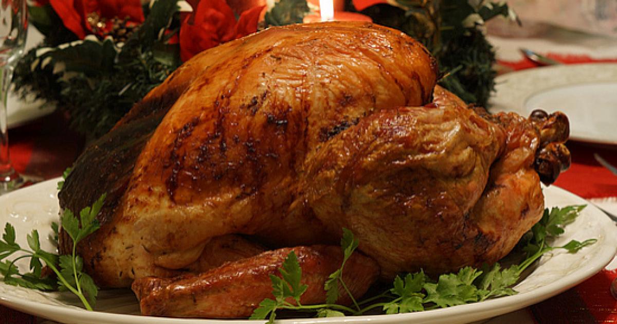 The number of turkeys consumed on Thanksgiving Day