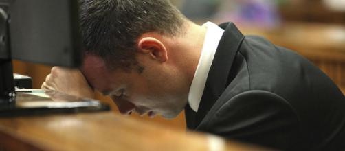 Pistorius en uno de sus juicios