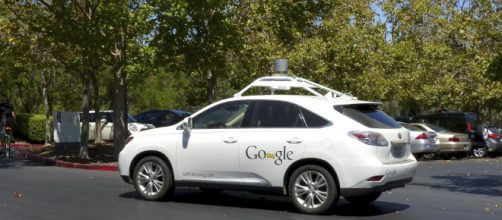 Google's newest self-driving car- Image credit Roman Boed | Flickr