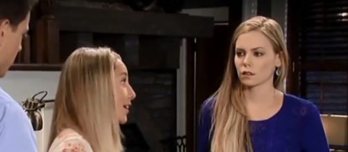 Nelle's attempt to hurt Nina and Maxie backfires. (Image via Michael and Nelle fan page Youtube screencap).