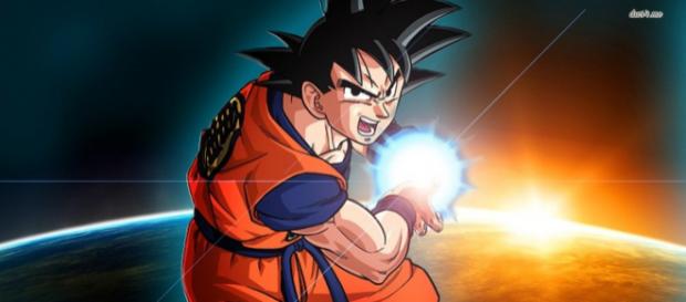 Goku performs his strongest technique Goku performs his strongest technique