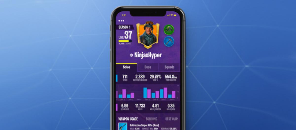 Official Fortnite Companion App Fortnite Battle Royale Mobile Companion App