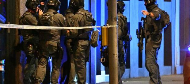 Armed police attended the incident in Oxford Circus which caused mass panic on Black Friday. Armed police attended the incident in Oxford Circus which caused mass panic on Black Friday.