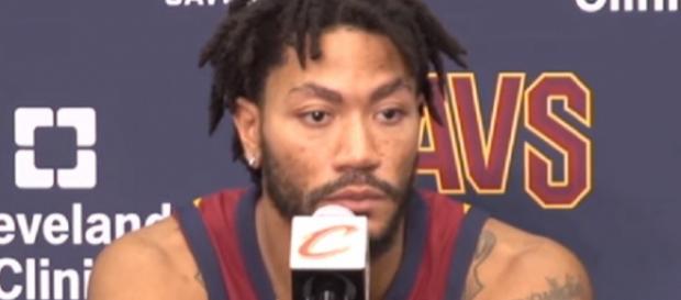 Derrick Rose is averaging 14.3 points and 2.6 rebounds this season (Image Credit: cleveland.com/YouTube) Derrick Rose is averaging 14.3 points and 2.6 rebounds this season (Image Credit: cleveland.com/YouTube)