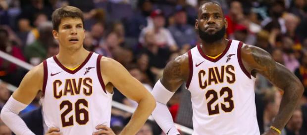 Korver talks playing for/against Bron - (Image credit : YouTube/Cavs) Korver talks playing for/against Bron - (Image credit : YouTube/Cavs)
