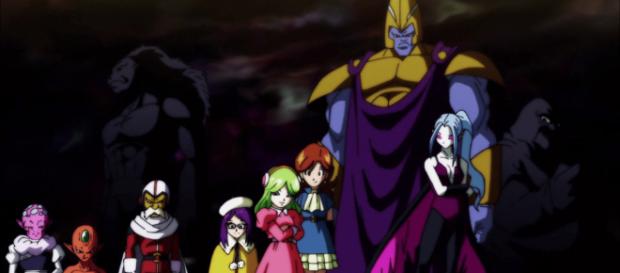 The warriors of Universe 2 in the Tournament The warriors of Universe 2 in the Tournament
