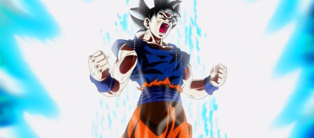 Goku con su energía restaurada Goku con su energía restaurada