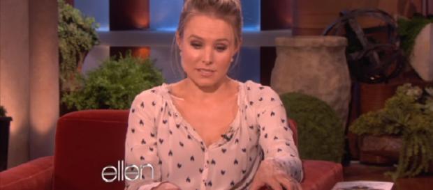 Kristen Bell's 2017: Frozen-themed promposal and featuring in ‘Veronica Mars' . Image credit: TheEllenShow/YouTube screenshot Kristen Bell's 2017: Frozen-themed promposal and featuring in ‘Veronica Mars' . Image credit: TheEllenShow/YouTube screenshot