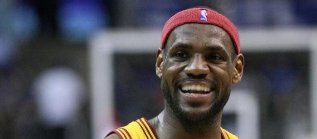 LeBron James notches triple-double in win. (via Wikimedia Commons - Keith Allison) LeBron James notches triple-double in win. (via Wikimedia Commons - Keith Allison)