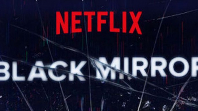 il logo della serie Netflix Black Mirror
