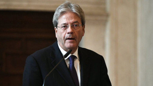 Il primo ministro Paolo Gentiloni