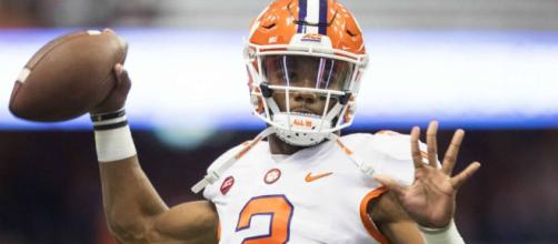 Kelly Bryant and the Clemson Tigers are No. 1. [Image via Sporting News/YouTube]
