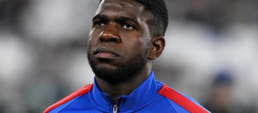 Samuel Umtiti, sorti sur blessure samedi avec le FC Barcelone