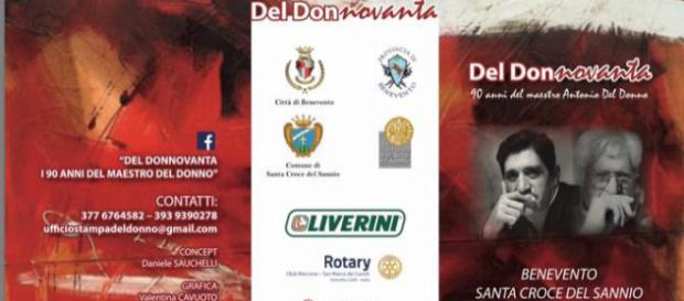 Il Sannio celebra i 90 anni di Antonio Del Donno Il Sannio celebra i 90 anni di Antonio Del Donno