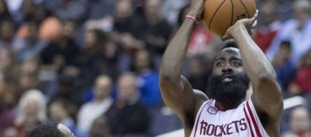 James Harden leads Rockets to win. (Wikimedia Commons - Keith Allison) James Harden leads Rockets to win. (Wikimedia Commons - Keith Allison)