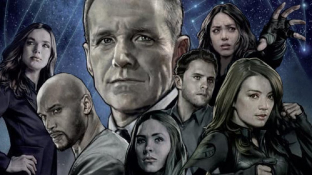 Phil Coulson e gli altri agenti protagonisti di Agents of S.H.I.E.L.D.