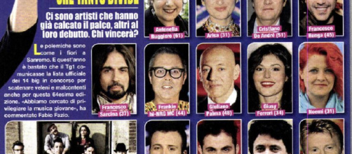 Sanremo 2018 anticipazioni cantanti Big