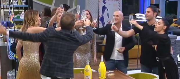 Grande Fratello Vip: Blasi e Signorini nella casa. Grande Fratello Vip: Blasi e Signorini nella casa.