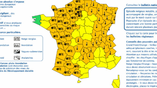 du 1er au 14 février : Vague de froid en France, la plus ... - over-blog.com