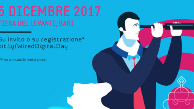 Il 5 dicembre Wired Italia, brand editoriale sinonimo di innovazione, tecnologia e ricerca, approda per la prima volta nel Sud Italia.