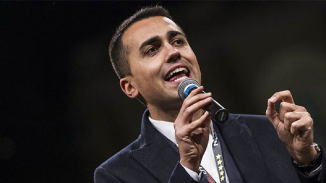 Il candidato premier del M5S, Luigi Di Maio