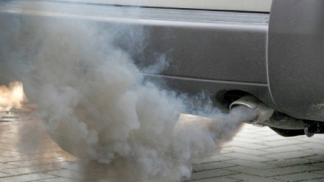 Lo smog prodotto da un'automobile