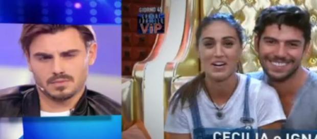 Gf Vip: Cecilia incastrata da Ignazio Gf Vip: Cecilia incastrata da Ignazio