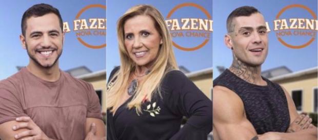 Matheus, Rita e Yuri formam a roça da semana Matheus, Rita e Yuri formam a roça da semana
