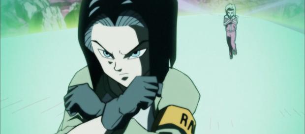No.17 y No.18 se enfrentan al Universo 2. No.17 y No.18 se enfrentan al Universo 2.