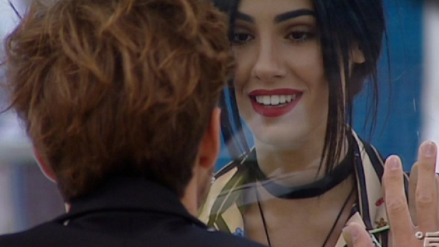 GF Vip, Giulia incontra Andrea
