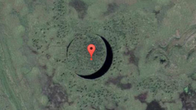 The Rotating Island trovata su Google Maps.