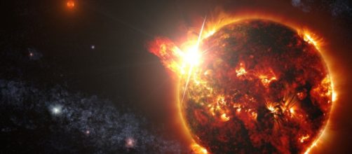 La super-tempesta stellare della "piccola" nana rossa - Fonte: Repubblica