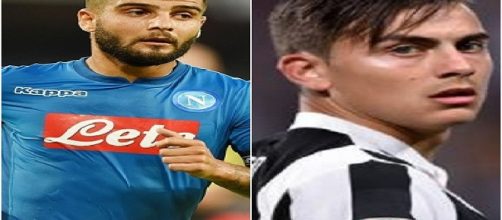 Napoli-Juventus, sfida tra attaccanti: Insigne contro Dybala